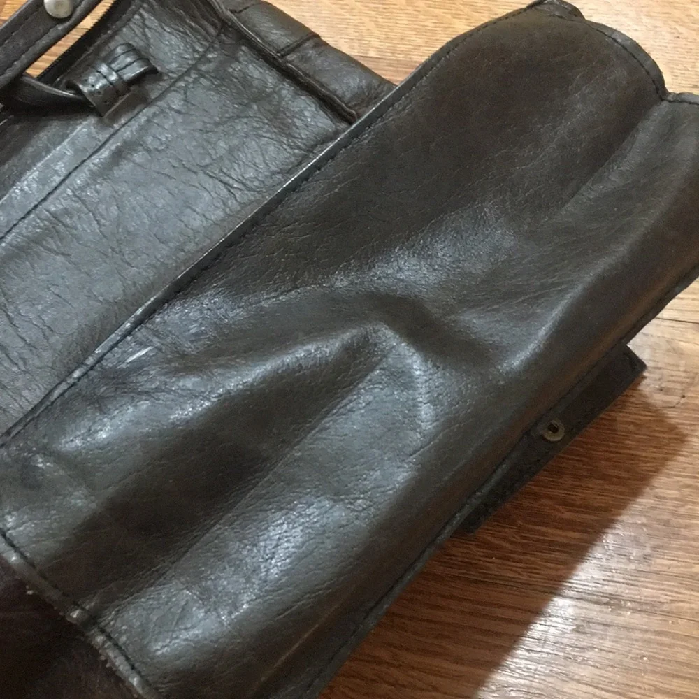 Vintage Brown Leather Bag